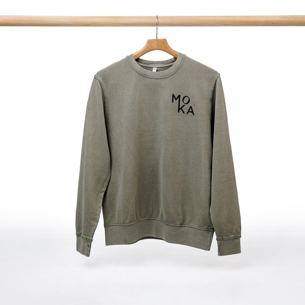 MOKA Organic French Terry Sweatshirt Sage