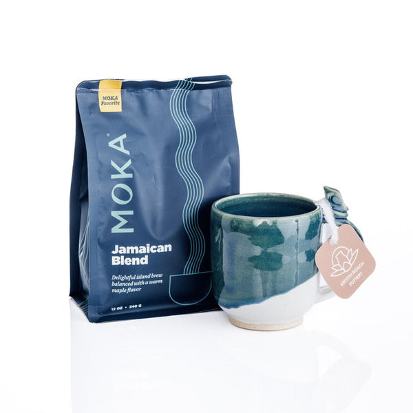 Perched Bird Mug + Coffee Beans
